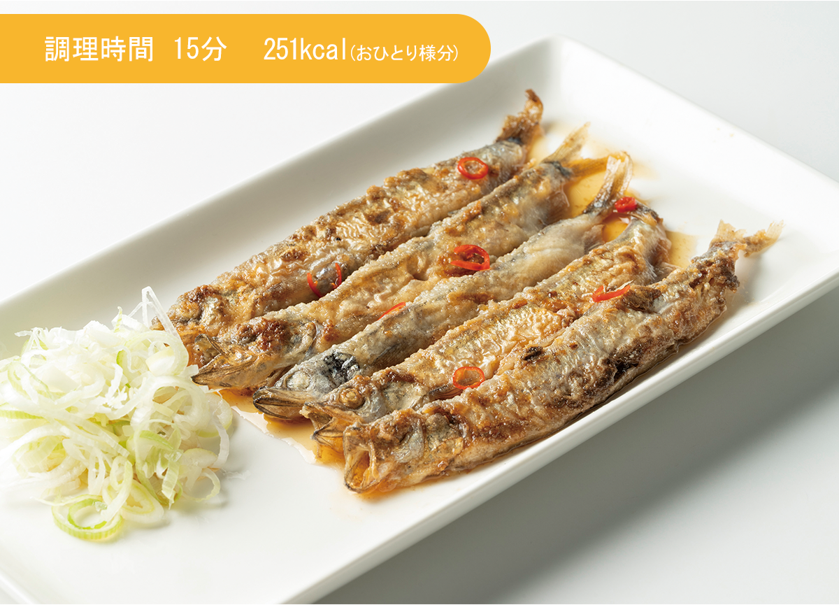 ししゃもの南蛮漬け